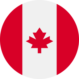 Canada flag icon for country selection